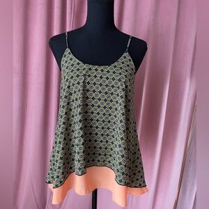 Flowy Floral Double Layer Camisole